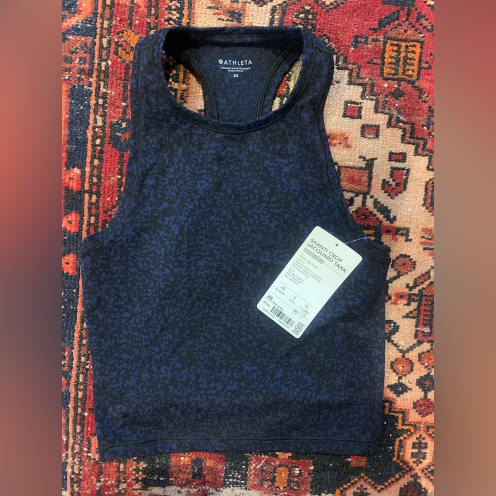 NWT Athleta Ashanti crop tank size xs